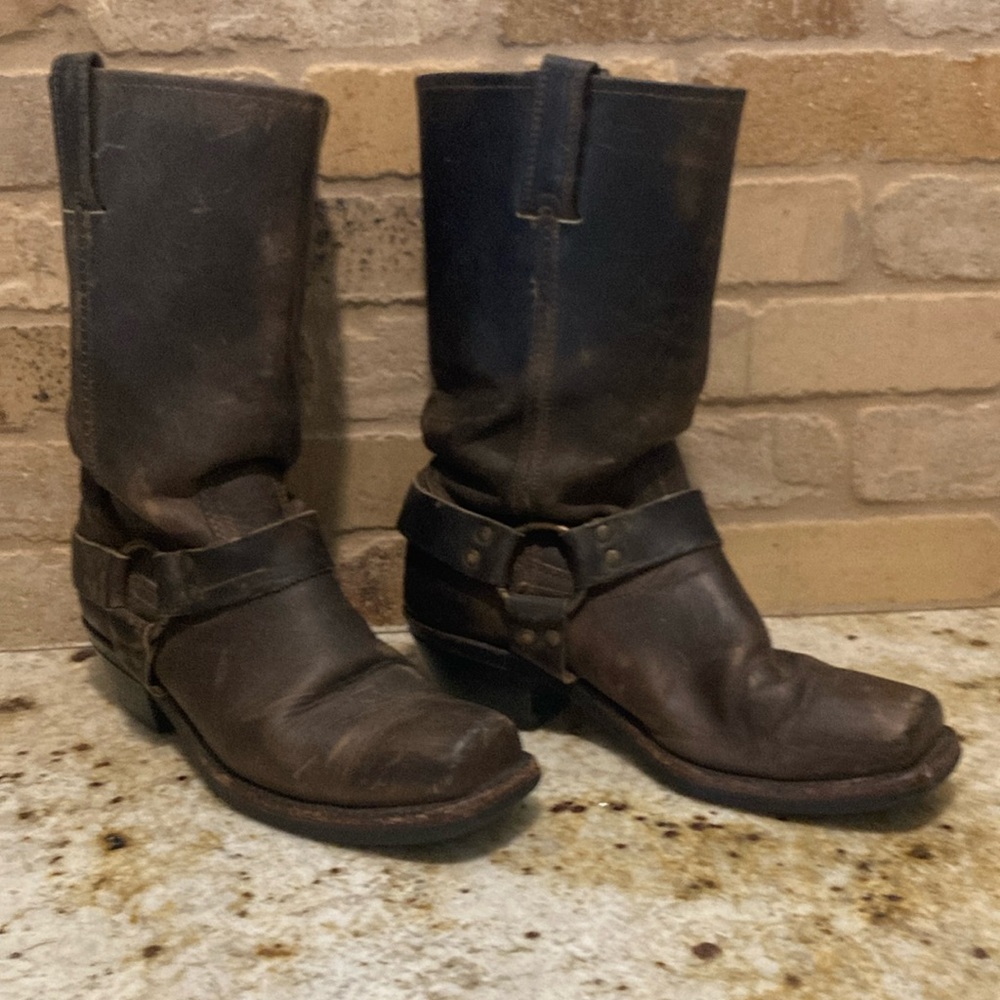 Frye harness boots. Size 9